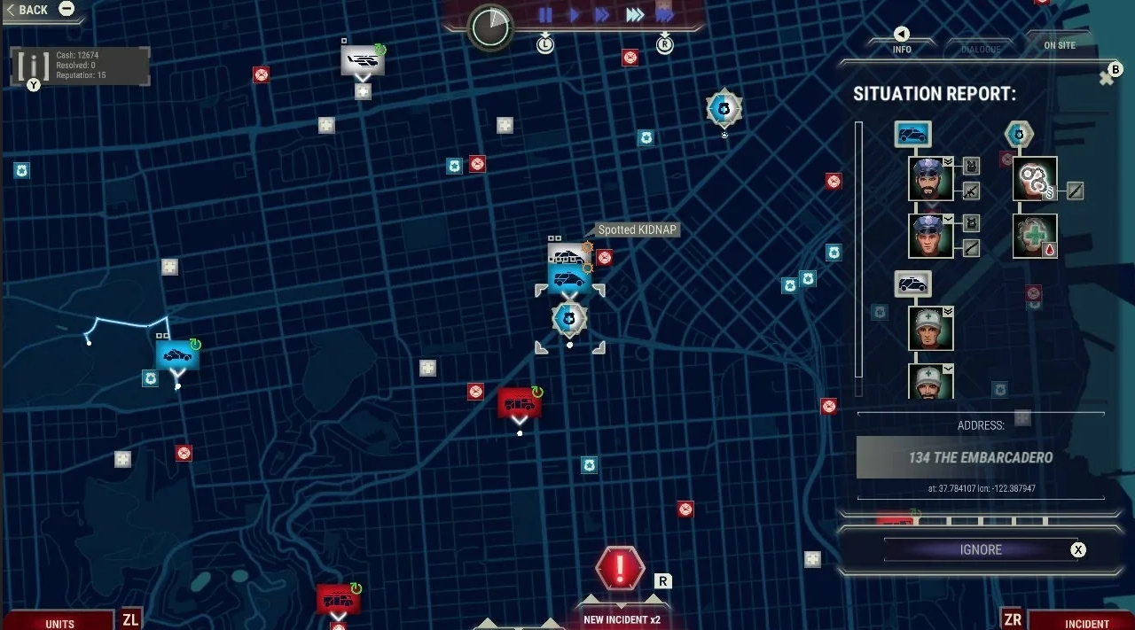 Calls to 911 Simulator