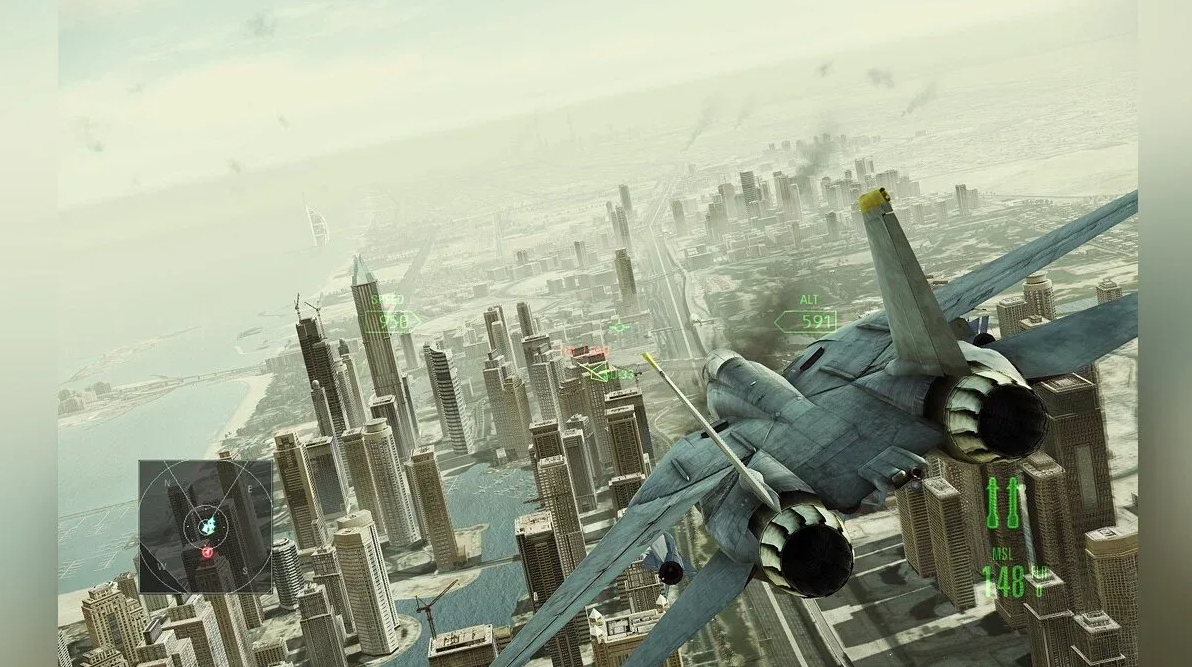 Game modes and multiplayer features in Ace Combat Assault Horizon