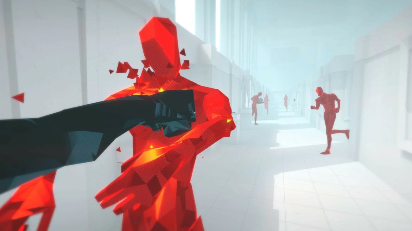 Superhot gameplay and plot