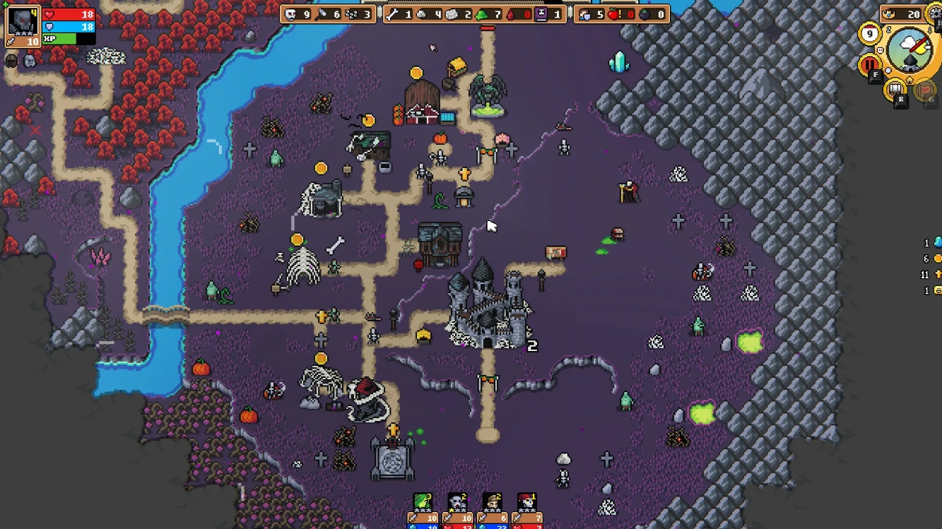 Undead faction in Super Fantasy Kingdom