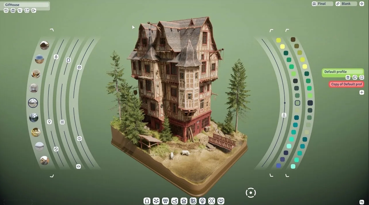 Building and Customization Tools in Outside the Blocks