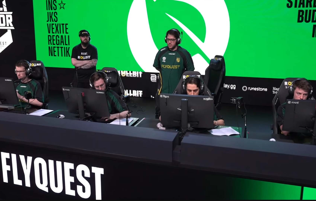 Игрок FlyQuest на StarLadder Budapest Major 2025