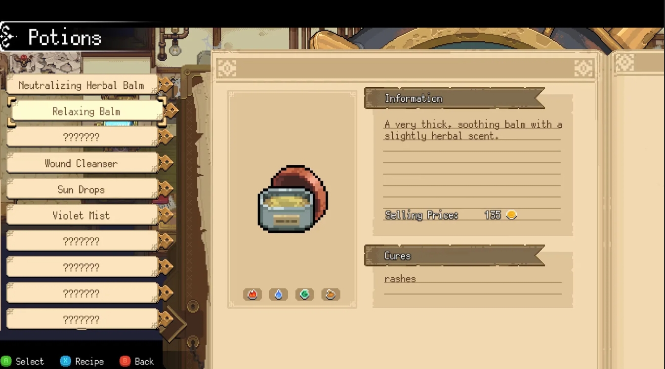 Potion Permit gameplay