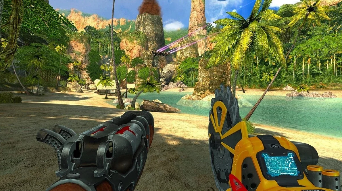 Serious Sam 2's arsenal and visual design