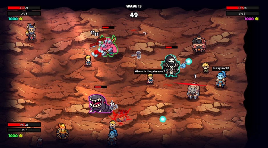 Noobs Are Coming геймплей и графика