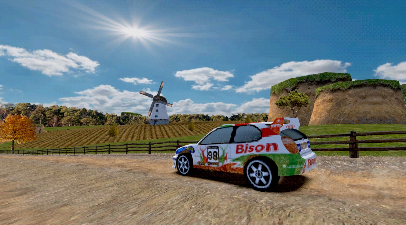 Old School Rally Gameplay