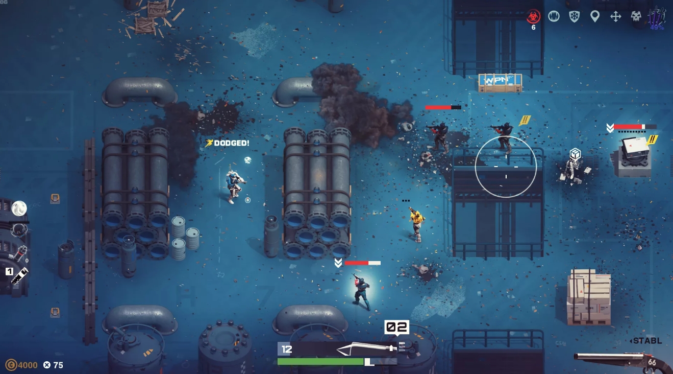 Геймплей Synthetik: Legion Rising