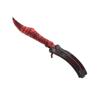 ★ Butterfly Knife | Slaughter (Minimal Wear)