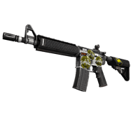StatTrak™ M4A4 | Magnesium (Well-Worn)