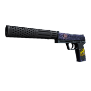 USP-S | Black Lotus (Minimal Wear)