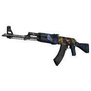 StatTrak™ AK-47 | Blue Laminate (Minimal Wear)