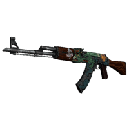 StatTrak™ AK-47 | Fire Serpent (Minimal Wear)