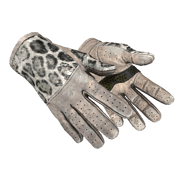 ★ Driver Gloves | Snow Leopard (Battle-Scarred)