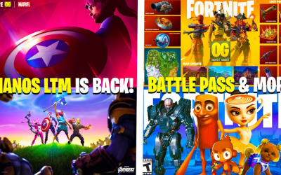 Avengers: Endgame возвращается в Fortnite OG — сравнение версий 2019 и 2026, даты и механики