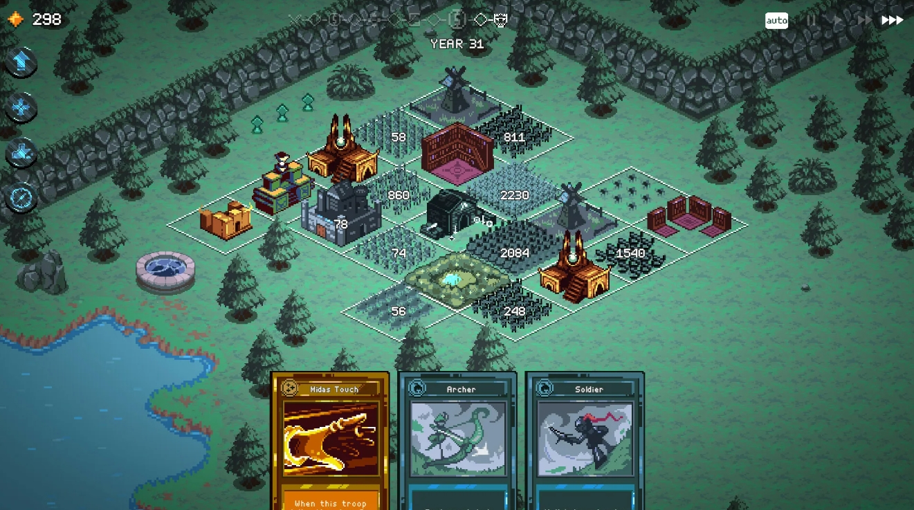 Битвы с королями и система автоматических сражений