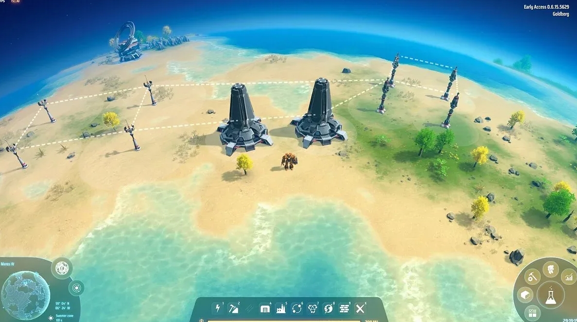 Сюжет и уровни в игре Dyson Sphere Program