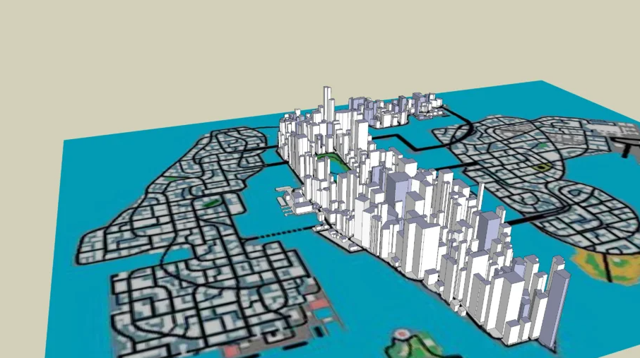 GTA 4 бета-версия города