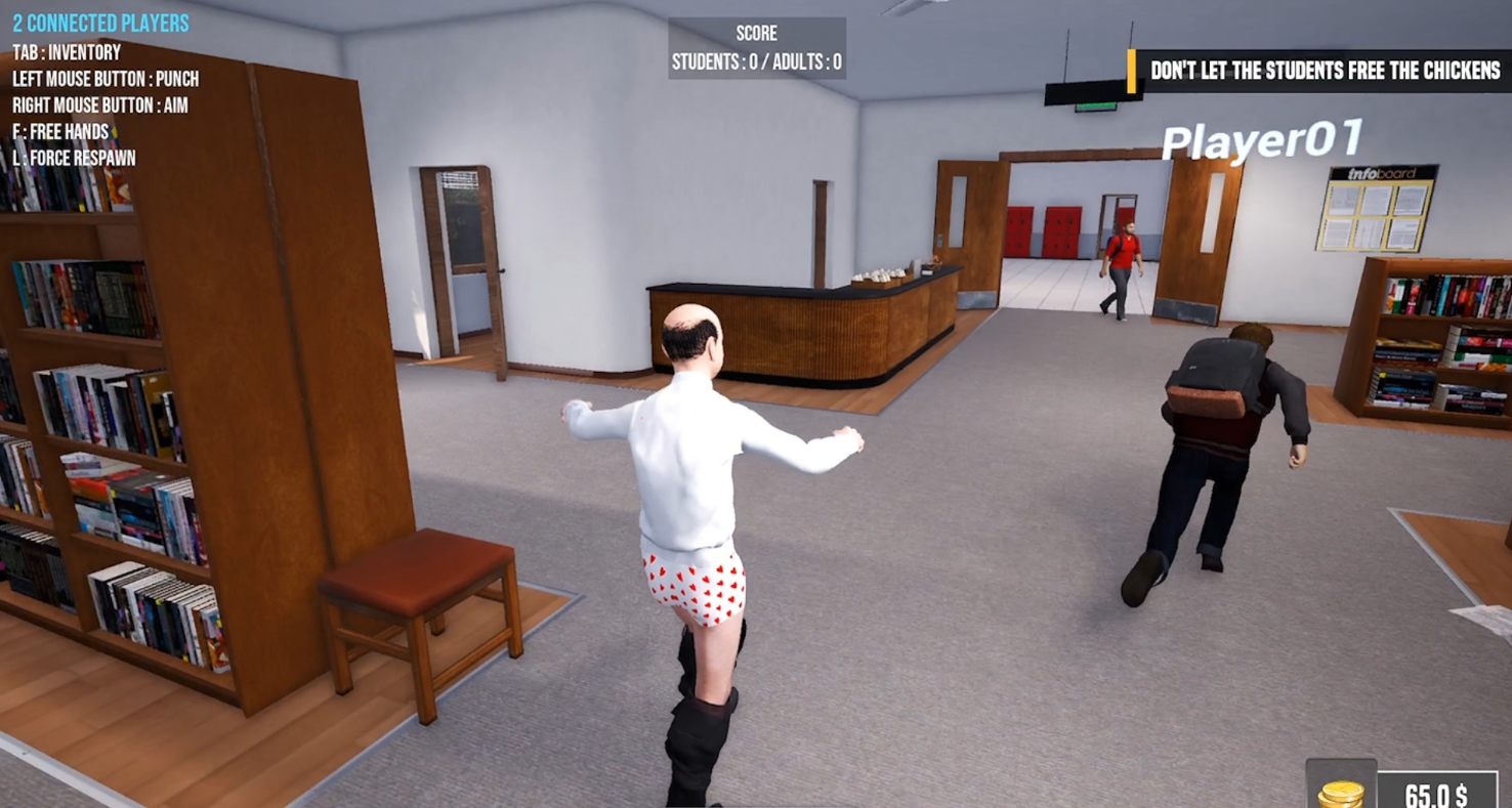 Геймплей Bad Guys at School