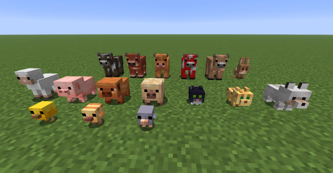 Minecraft 26.1 «Маленькое вторжение»: полный гайд — детёныши, Золотой одуванчик и крафт бирок — изображение 1