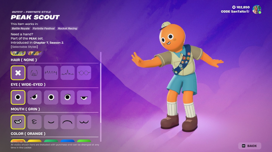 Что входит в набор скинов PEAK в Fortnite и как они переделали персонажей — изображение 2