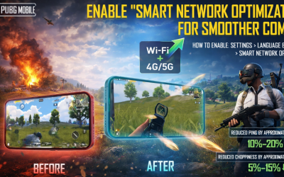 Обновление PUBG Mobile 4.3 — тест Smart Network Optimization: пинг, трафик и совместимость с 5G