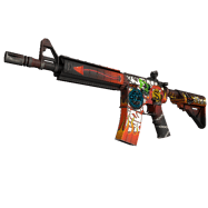 StatTrak™ M4A4 | Hellfire (Factory New)