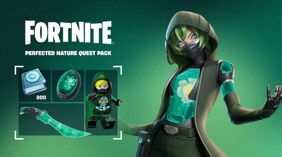 Как получить 800 В-баксов из набора Perfected Nature в Fortnite: гайд на 5 дней — изображение 1
