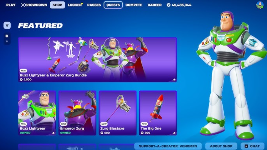 Все скины из «Истории игрушек» в Fortnite: цены, способы получения, XP-награды и бонус в Rocket League — изображение 2