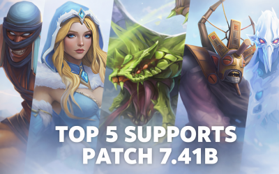 Лучшие саппорты 5-й позиции в Dota 2 — гайд по патчу 7.41b для поднятия MMR