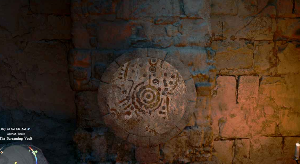 Механизм головоломки из трех дисков