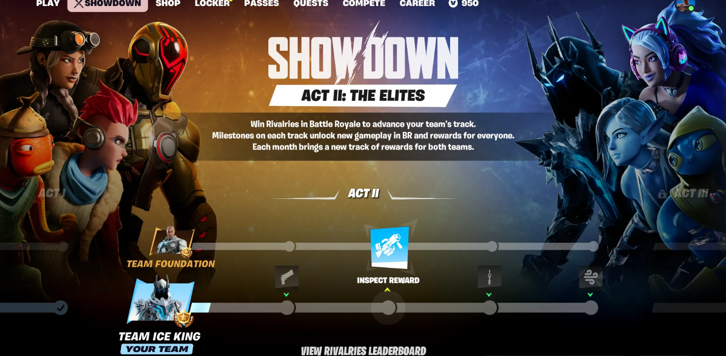 Fortnite Showdown акт 2: кому достанутся лучшие награды — Foundation или Ледяной король? — изображение 3
