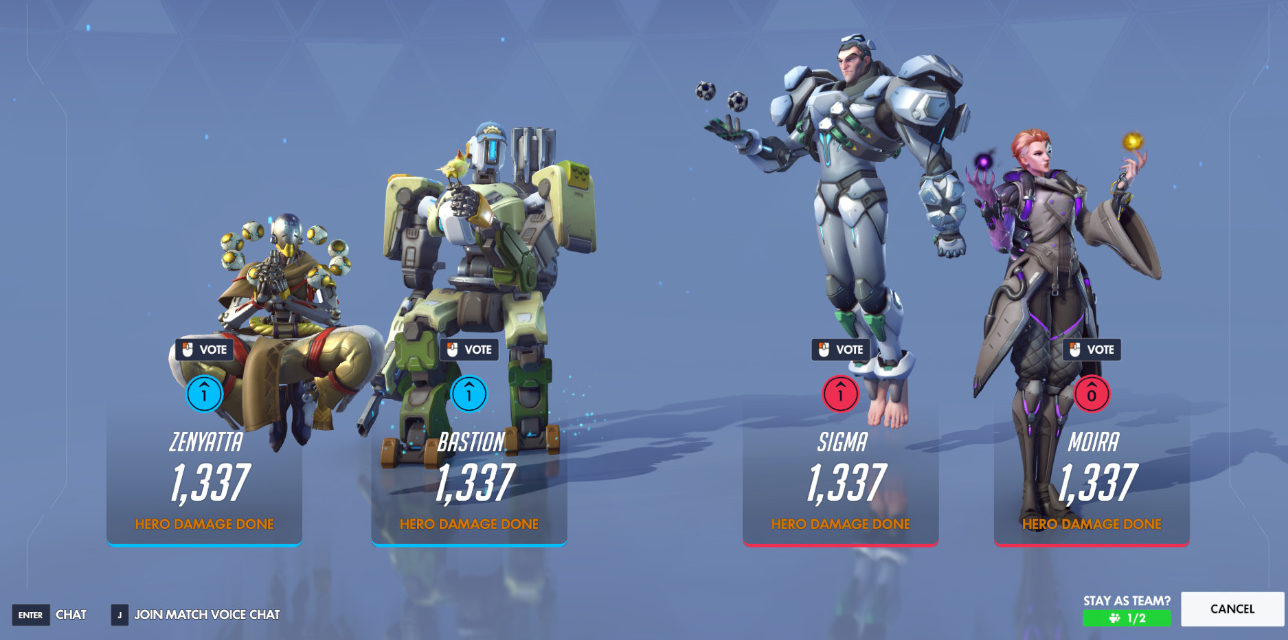 Реформа банов в Overwatch 2: новый лобби-слот и прозрачное голосование — изображение 3