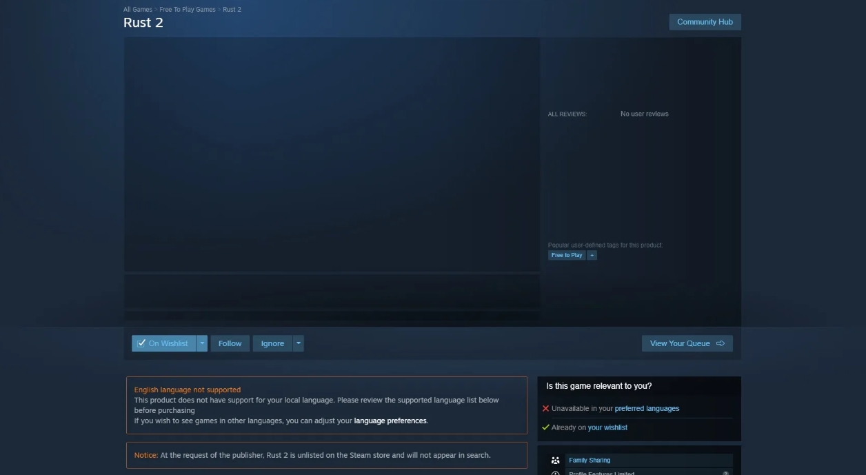 Rust 2 неожиданно появился в Steam — Garry Newman прокомментировал и всё опроверг — изображение 2