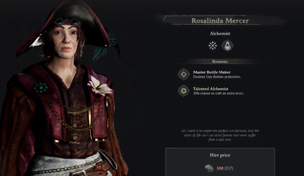 Windrose: полный гайд по работникам — где найти, кого нанять и какие бонусы они дают — изображение 4