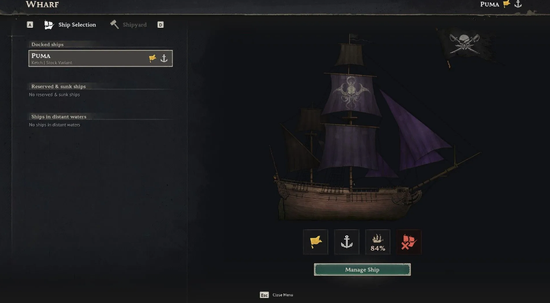 Модернизация деревянного военного корабля на верфи