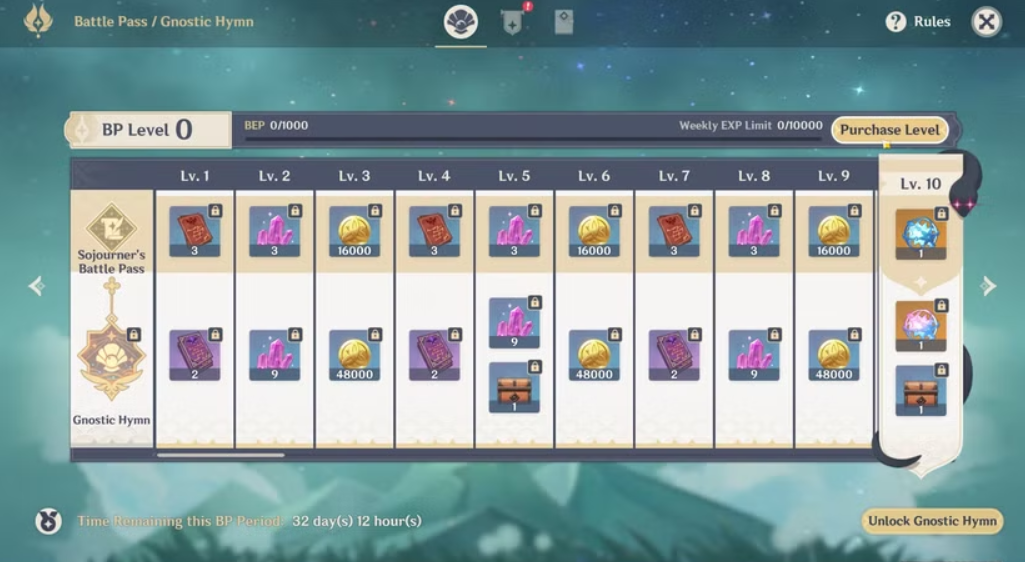 Battle Pass в Genshin Impact — полный разбор доната, фарма и оружия — изображение 2