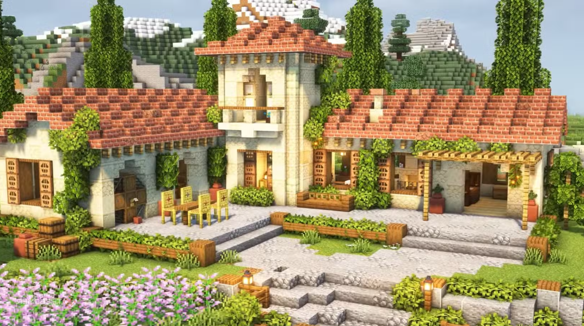 Планировка дома в Minecraft